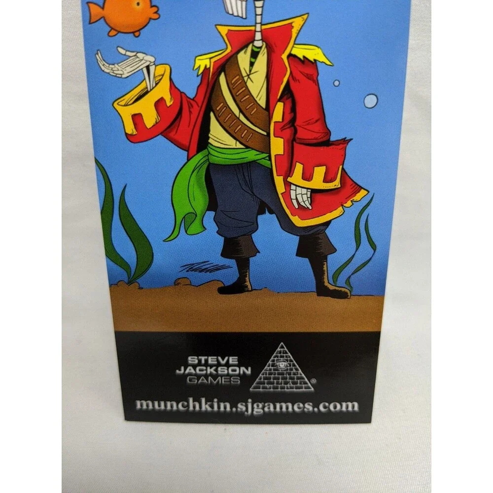 Munchkin Booty The Official Guest Artist Edition Bookmark Of Cursin Corsairs